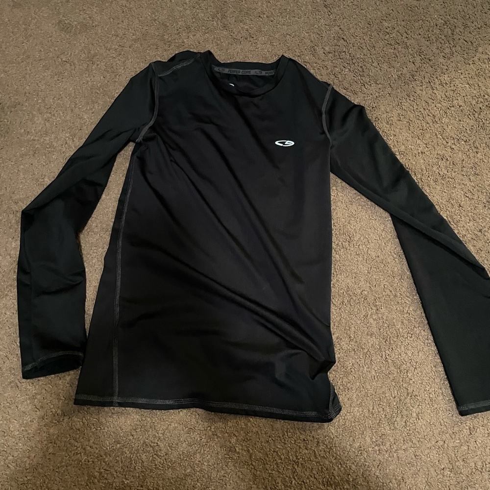 Black long sleeve dry fit